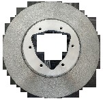Aluminum-matrix composite disc, isolated